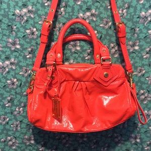 Marc Jacobs Vibrant Red Patent Leather Satchel